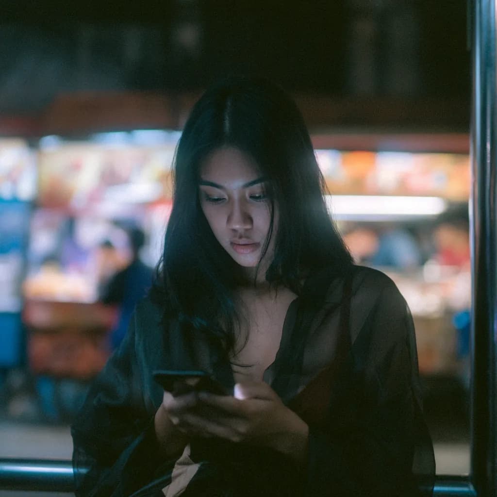 Guests browsing a quick-service restaurant menu